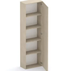 Colonna a terra 55x186h cm multiuso 1 anta reversibile tortora Sunset