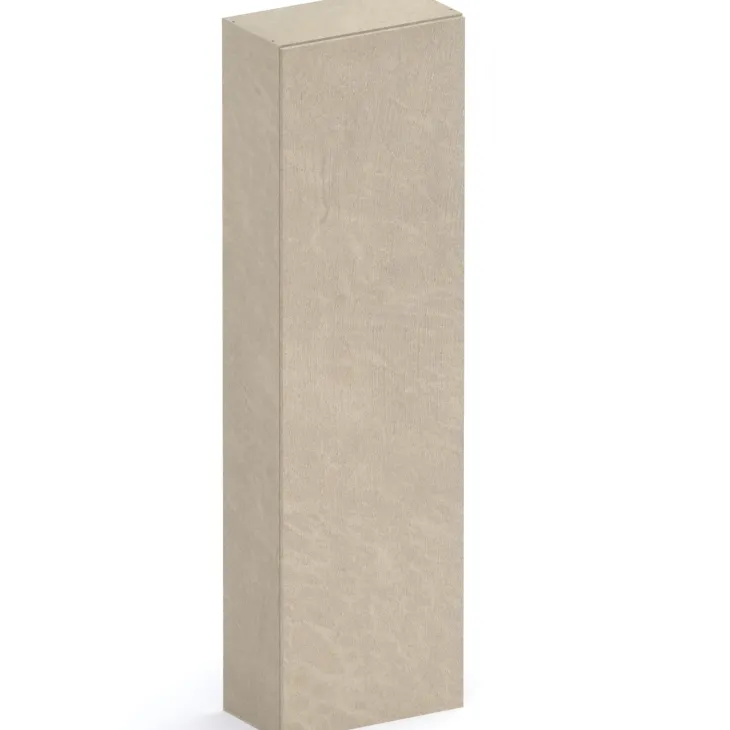 Colonna a terra 55x186h cm multiuso 1 anta reversibile tortora Sunset