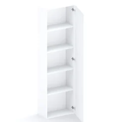 Colonna a terra 55x186h cm multiuso 1 anta reversibile bianco lucido Sunset