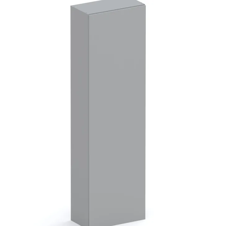 Colonna a terra 55x186h cm multiuso 1 anta reversibile grigio scuro Sunset