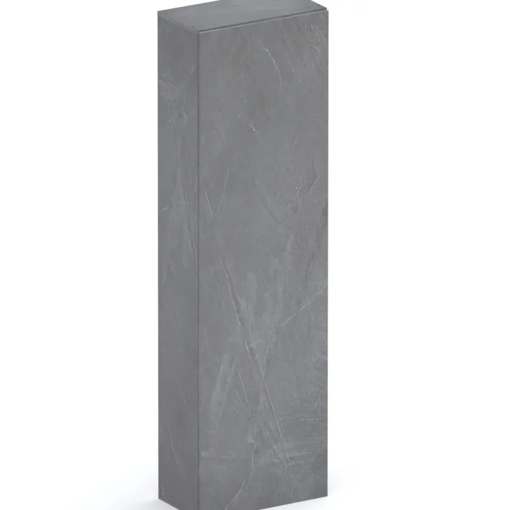Colonna a terra 55x186h cm multiuso 1 anta reversibile antracite Sunset
