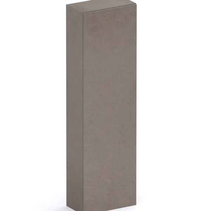 Colonna a terra 55x186h cm multiuso 1 anta reversibile marrone bronzo Sunset