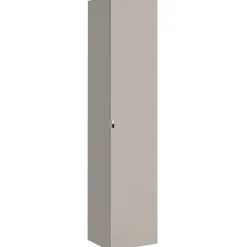Colonna bagno sospesa 35x160h cm 1 anta 2 cassetti grigio Serif