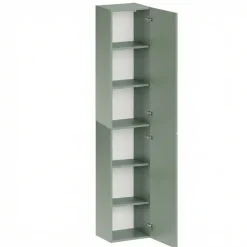Colonna bagno sospesa 30x160h cm 2 ante verde salvia Speranza
