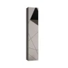 Colonna bagno 26x138h cm 1 anta bianco lucido specchi Olimpo