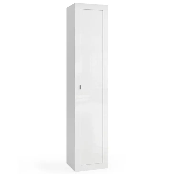 Colonna bagno 42x195h cm 1 anta bianco lucido Turny