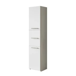 Colonna bagno 40x170h cm con ante moderna bianco Ramona