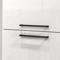 Colonna frigo dispensa cucina 90x165h cm moderna bianco rovere Gourmet