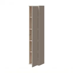 Colonna pensile soggiorno 36x164h cm 1 anta beige cashmere Bellagio