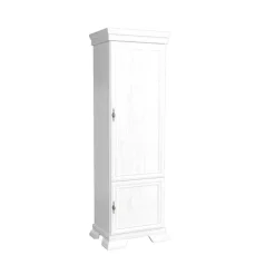 Colonna 58x193h cm shabby 2 ante bianco frassinato Kelly