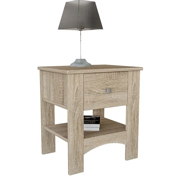 Comodino 45x35 cm moderno rovere sonoma Londra