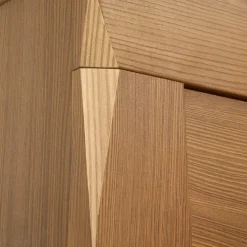 Comodino 50x45h cm rovere scuro Lucca