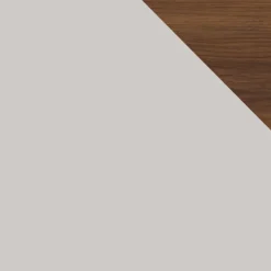 Consolle 130x82 cm 3 cassetti beige cashmere noce Arden