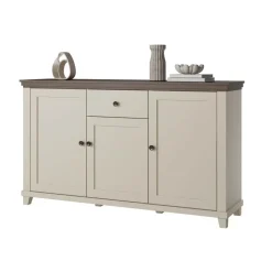 Credenza 160x93h cm 3 ante moderna beige Texel