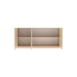 Credenza 180x76h cm 3 ante moderna rovere Alba
