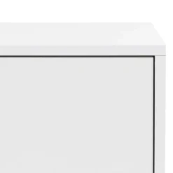 Credenza 100x93h cm 1 cassetto 2 ante moderna bianco Eindhoven