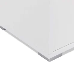 Credenza 100x93h cm 1 cassetto 2 ante moderna bianco Eindhoven