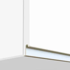 Cucina 255cm componibile lineare moderna bianco grigio pietra Gourmet Pure