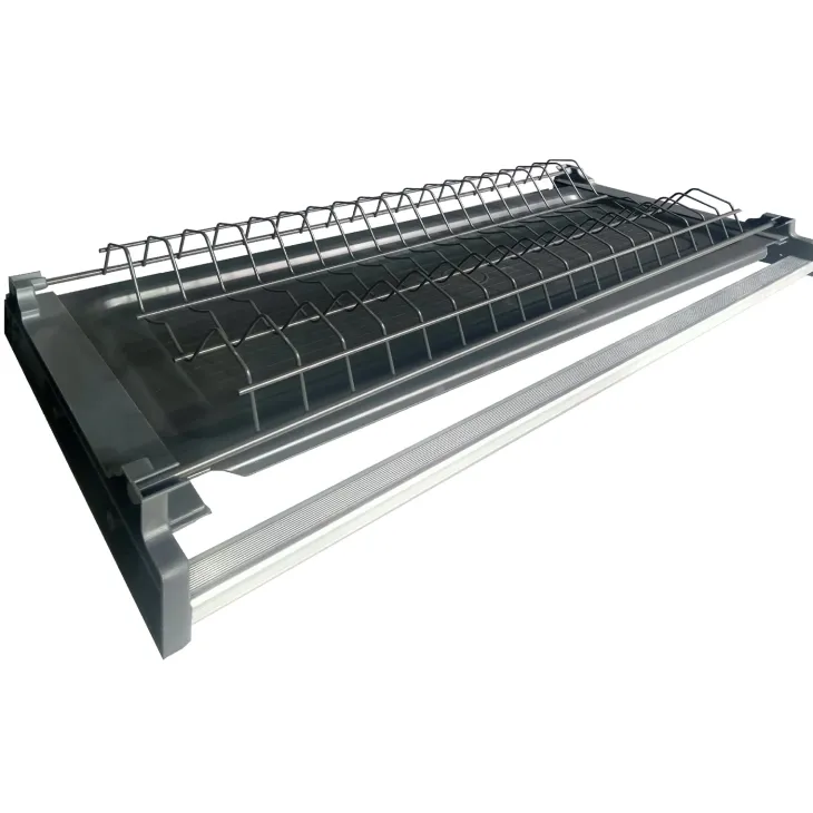 Cucina 255cm componibile lineare moderna bianco grigio pietra Gourmet Pure