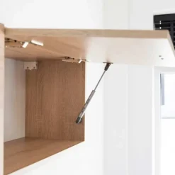 Cucina lineare 240cm completa componibile moderna rovere sonoma Dalia