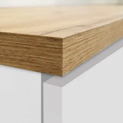 Dispensa cucina 30x165h cm scorrevole bianco rovere Gourmet