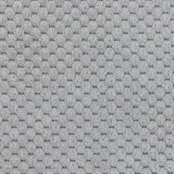 Divano letto angolare sinistro 3 posti 276x158cm tessuto grigio Angle