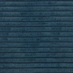 Divano letto matrimoniale 3 posti 245x90cm velluto a coste blu Ploffy