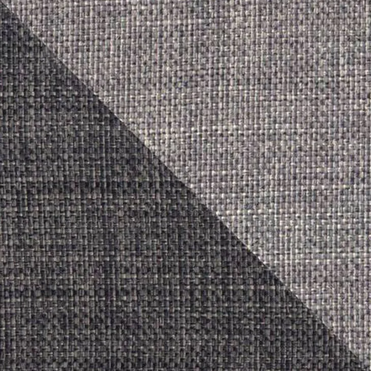 Divano letto matrimoniale reversibile 3 posti 265cm grigio chiaro e scuro Bette