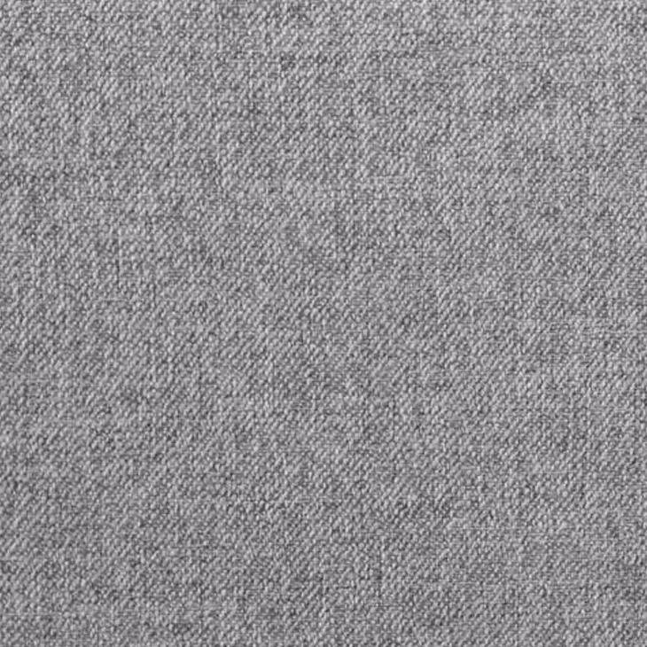 Divano letto 2 posti 133cm imbottito in tessuto grigio Isidore
