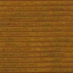 Divano letto 3 posti reversibile 240x140cm matrimoniale angolare velluto a coste senape ocra Appia