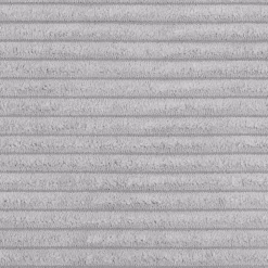 Divano letto 3 posti 240x140cm matrimoniale angolare reversibile velluto a coste grigio Appia