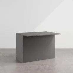 Isola cucina centrale 125x90cm antracite piano grigio pietra Gourmet