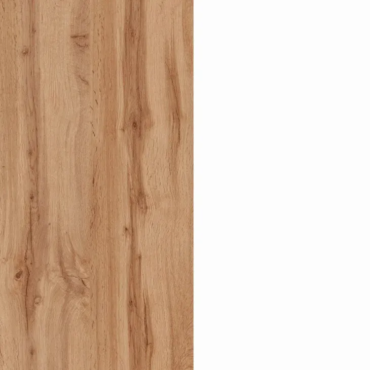 Isola cucina centrale 200x90 cm 4 ante bianco piano rovere Gourmet