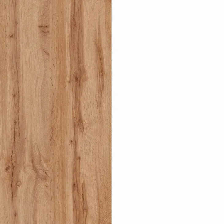 Isola cucina centrale 200x90 cm 4 ante 4 cassetti bianco piano rovere Gourmet