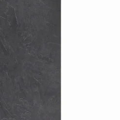 Isola cucina centrale 160x90 cm 2 ante 2 cassetti bianco piano grigio pietra Gourmet