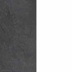 Isola cucina centrale 125x90cm bianco piano grigio pietra Gourmet