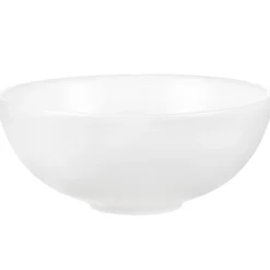 Lavabo bagno da appoggio ø32cm ceramica bianco Bollon