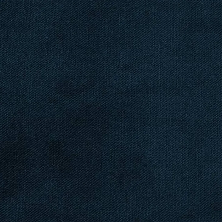Letto alla francese 140x200cm con rete contenitore imbottito blu Aluna