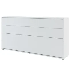 Letto a scomparsa orizzontale 90x200 cm singolo bianco Camelio