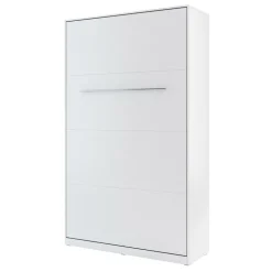 Letto a scomparsa verticale 120x200 cm una piazza e mezza bianco Chimera