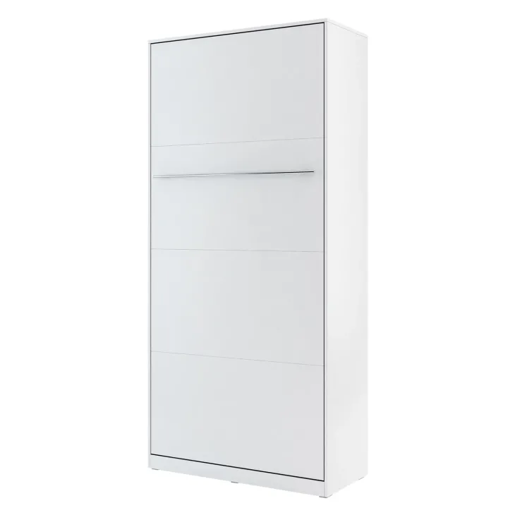 Letto a scomparsa verticale 90x200 cm singolo bianco Chimera