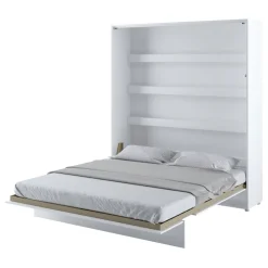 Letto a scomparsa verticale 180x200 cm matrimoniale oversize bianco Camelio