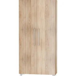 Letto a scomparsa verticale 90x200cm singolo rovere sonoma Calvin Gihome®