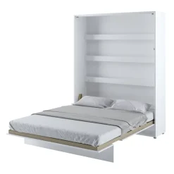 Letto a scomparsa verticale 160x200 cm matrimoniale bianco Camelio