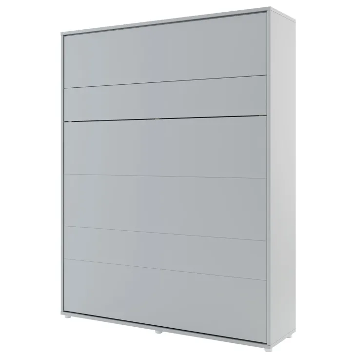 Letto a scomparsa verticale 160x200 cm matrimoniale grigio Camelio