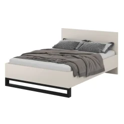 Letto matrimoniale 160x200cm beige cashmere Petra