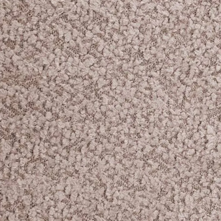 Letto matrimoniale 160x200cm con rete contenitore imbottito tessuto bouclé rosa Aluna
