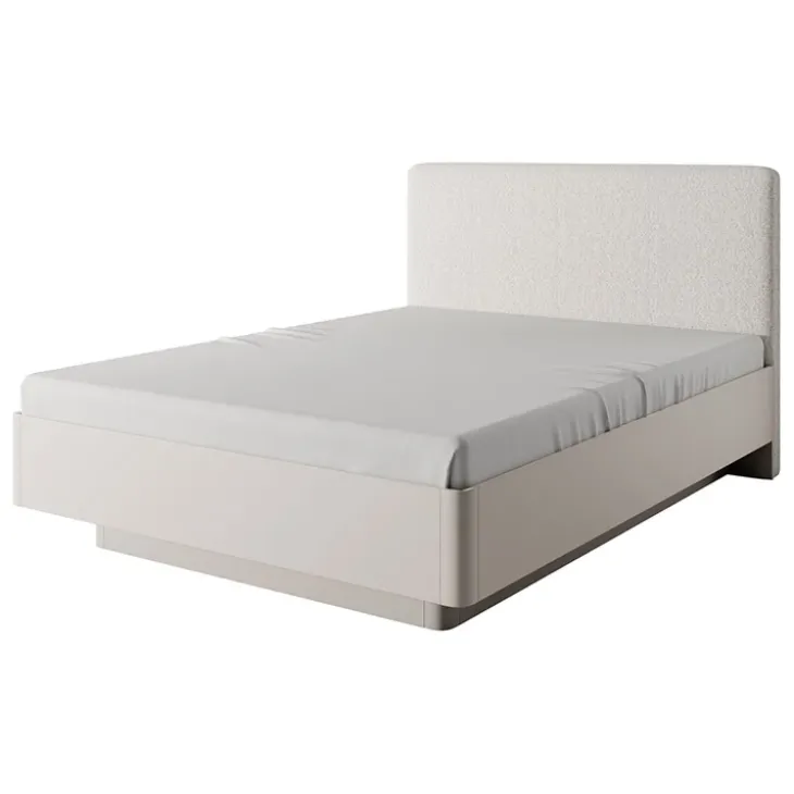 Letto matrimoniale 160x200cm contenitore beige Ramis