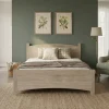 Letto matrimoniale 160x200 cm moderno rovere sonoma Londra