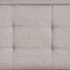 Letto 160x200cm matrimoniale con cassettoni beige Quarto Gihome®